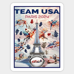 Team USA - Paris 2024 (Version 2) Sticker